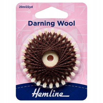 Darning Wool: 20m: Brown