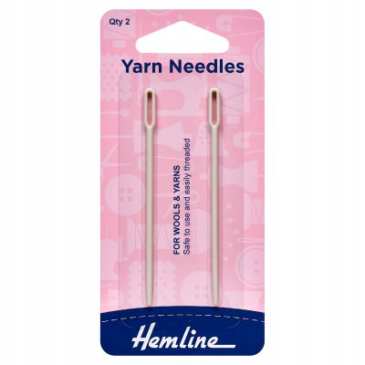 Hand Sewing Needles: Wool & Yarn: Plastic: 2 Pieces