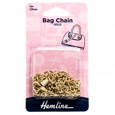 Bag Chain: 120cm: Gold