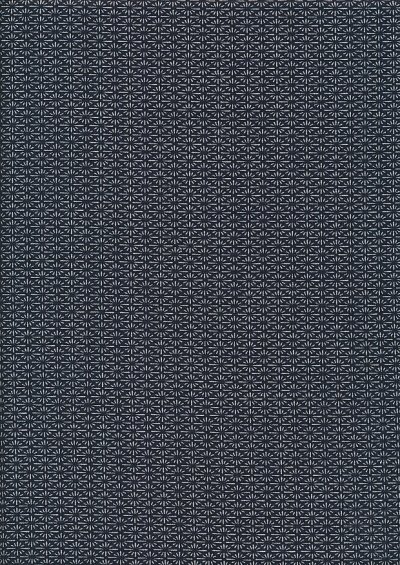 Sevenberry Japanese Linen Look Cotton - Star Navy Blue 68170