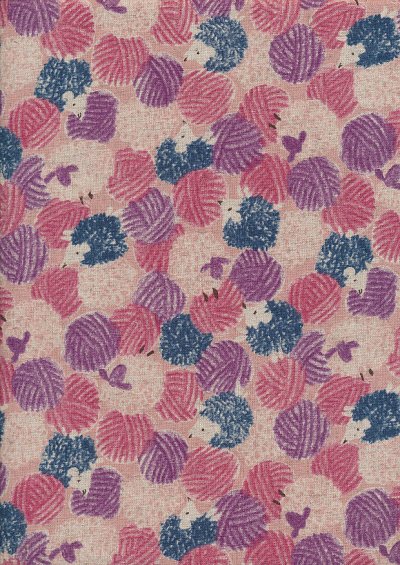 Sevenberry Japanese Linen Look Cotton - Novelty