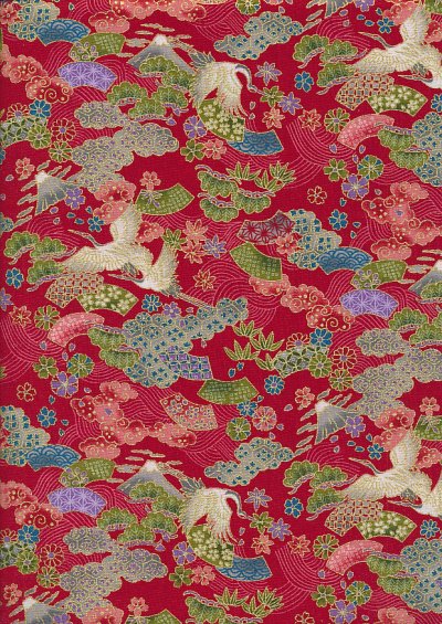 Japanese Kimono Print - 62100 Col 104
