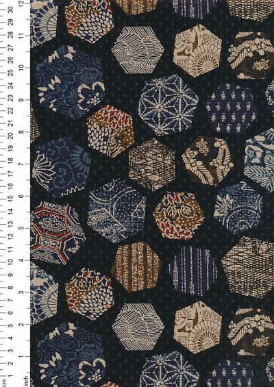 Japanese Fabric - Sekuta 60950 col 101