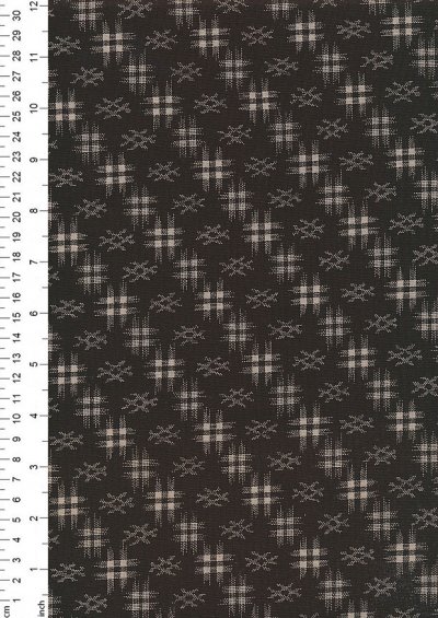Sevenberry Japanese Fabric - Ink Brown