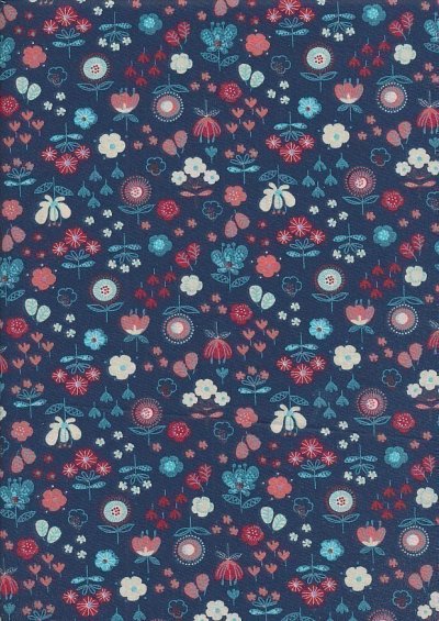 60" Wide Cotton Fabric - Akiko Akeno 2