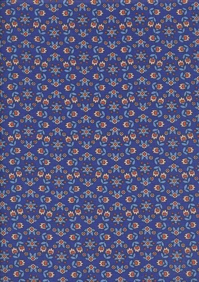 60" Wide Cotton Fabric - Mandy Blue