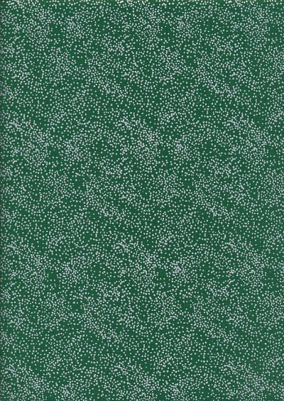 John Louden Christmas Collection - Gilded Green Spaced Glitter Green/Silver JLX0038