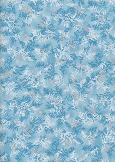 John Louden Christmas Collection - Gilded Cedar Snow Ice JLX0036