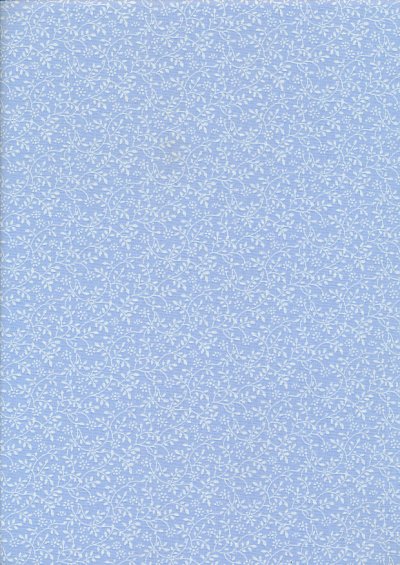 John Louden - Floral Vine JLK0104 Powder Blue