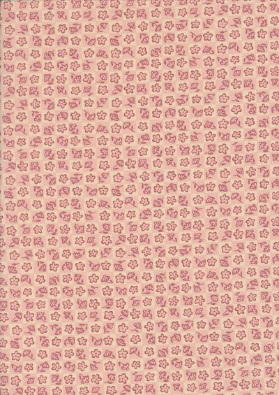 Kingfisher Fabrics - Hope Chest Florals 37927 Pink/Ivory