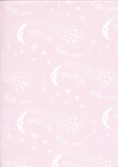 Kingfisher Fabrics - The Kids Are Alright Pink 49698