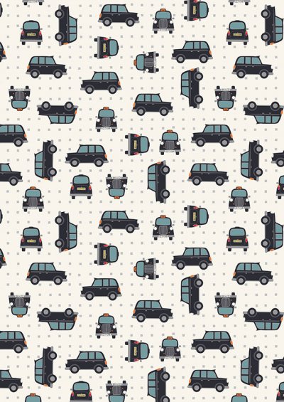 Lewis & Irene - City Nights A292.1 Black cab silver