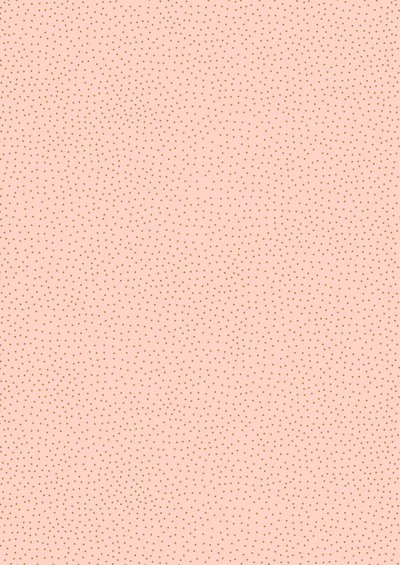 Lewis & Irene - Forme A409.3 - Tan dots on pink