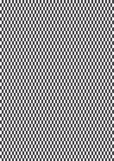 Lewis & Irene - Geometrix GX4.1 - Black & white half hex