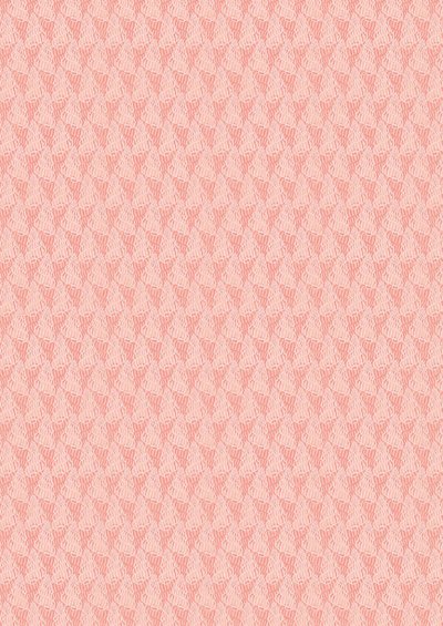 Lewis & Irene - Thalassophile A465.1 Shells on coral pink