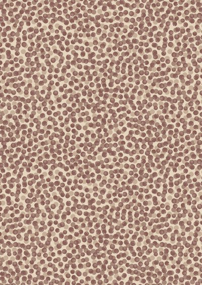 Lewis & Irene - The Orchard A496.1 - Brown abstract berries