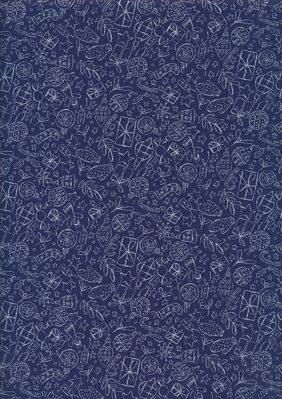 Liberty - A Festive Collection Festive Shine 754B Blue
