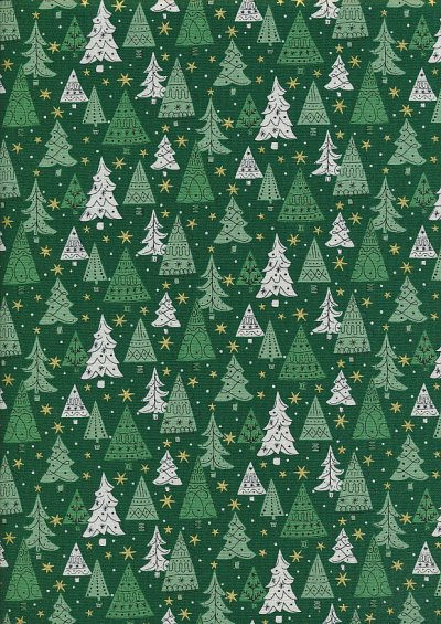 Liberty - A Festive Collection Noel Forest 749B Green