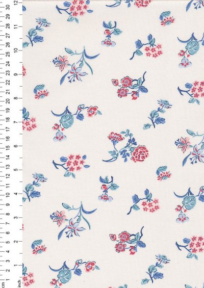 Liberty Fabrics - Arthur's Garden Tumbling Posies 309A