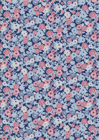 Liberty Fabrics - Arthur's Garden Charming Chrysanthemums 310A