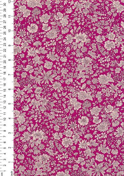 Liberty Fabrics - Emily Belle Jewel Tones Magenta 1666438A