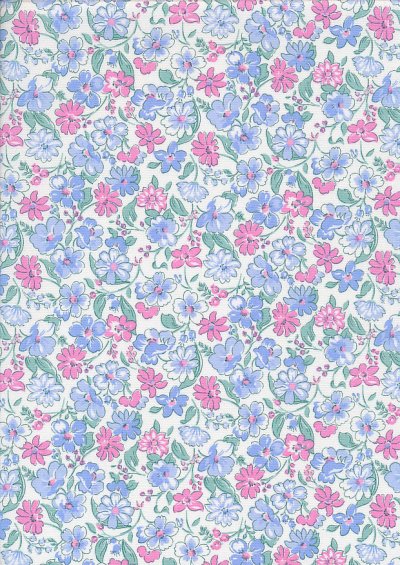 Liberty Fabrics - Heirloom Floral Joy 16668114 A