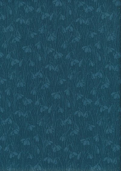 Liberty Fabrics - Snowdrop Spot 1666876A Indigo Delphinium