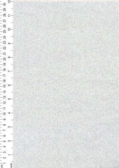 John Louden Christmas Metallic Print - Glitter Foil White/ Silver JLX0006