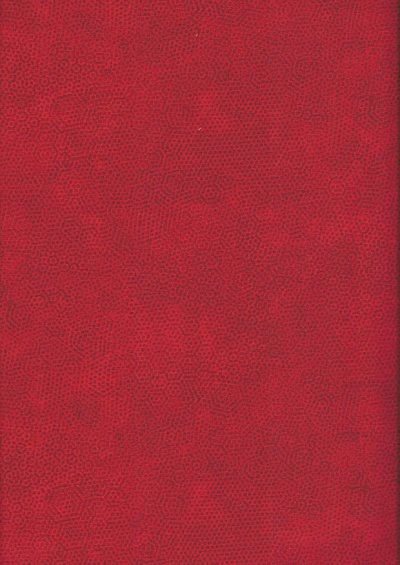 Makower Dimples - R1 Crimson