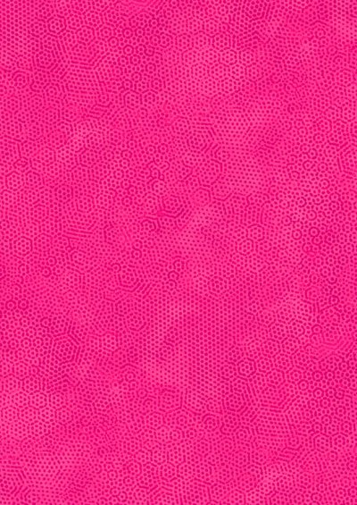 Makower Dimples - E24 Scorching Pink
