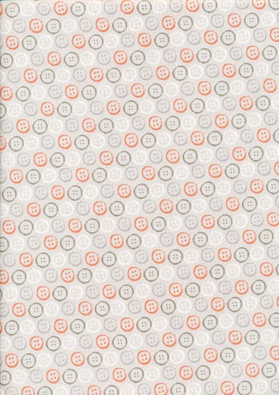 Makower - Handmade 1891/S Buttons Grey