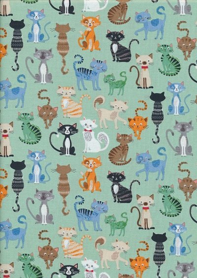 Makower - Crafty Cats 1724T