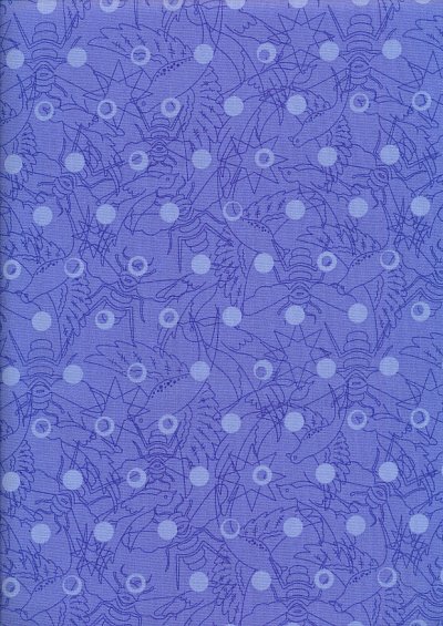Makower Sun Prints - Hydrangea 8484-B