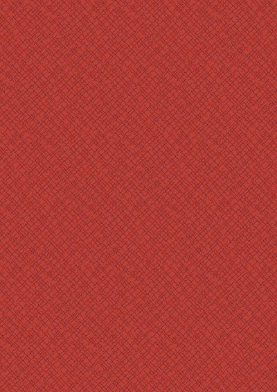 Makower Trinkets 2020 - 2/9004R Weave Red