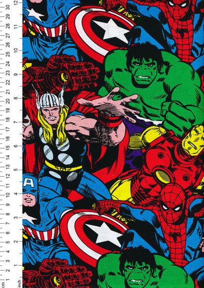 Marvel Collection - Captain America, Thor, Iron-Man, Spider-Man & The Hulk