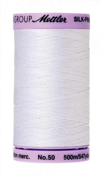 Silk-Finish Cotton 50 500m XS AM9104-2000 White
