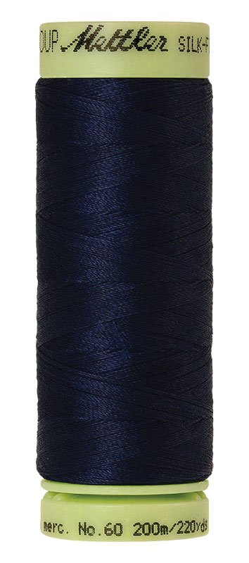 Silk-Finish Cotton 60 200m XS AM9240-0825 Navy