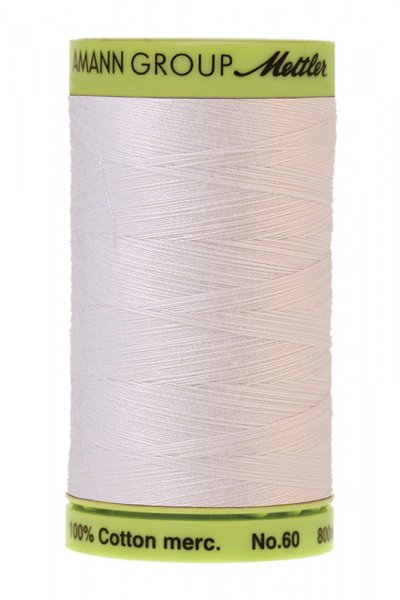 Silk-Finish Cotton 60 800m XS AM9248-2000 White