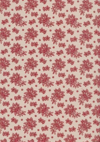 Moda Fabrics - Cranberries & Cream 44264-14
