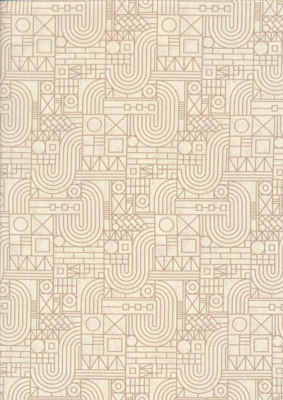 Moda Fabrics - Decorum By Basic Grey Ecru 30682-11