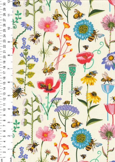 Nutex - Floral Bees 89810 col 1