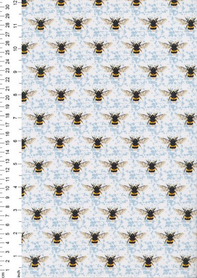 Nutex Novelty - Honey Bee  8048  On Blue