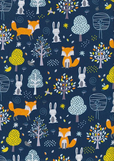 Nutex Novelty -  Woodland Friends 89840 Col 101 Foxes