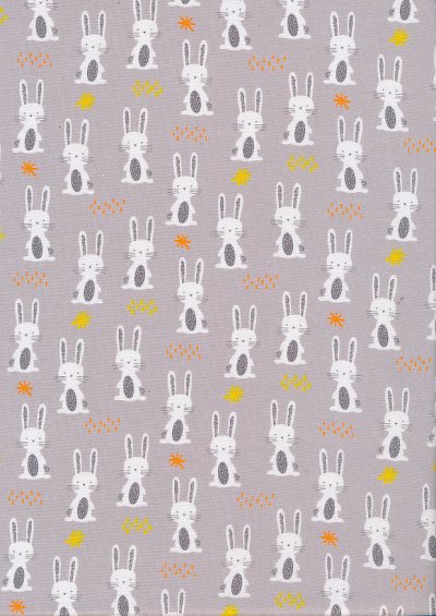 Nutex Novelty -  Woodland Friends 89840 col 2 Rabbits