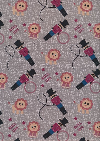 Fabric Freedom Novelty - Circus Collection FF294-3