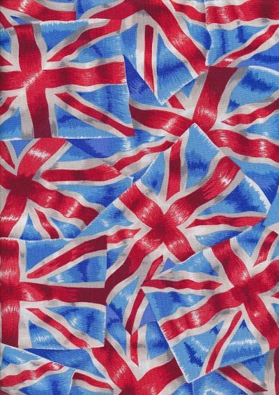 Novelty Fabric - Union Jacks