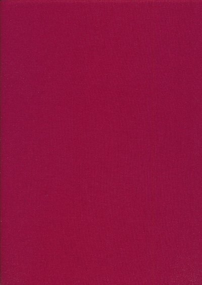 Perfectly Plain - Wine Red