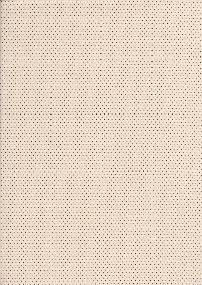 Quality Cotton Print - Cream Micro Dots