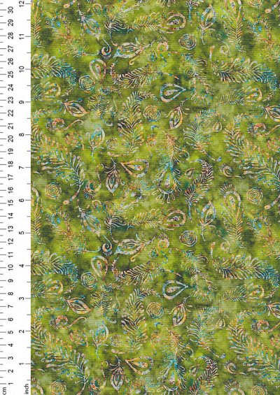 Quilt Treasures Digital Print -  Botanica By Dan Morris 1649-27413 G