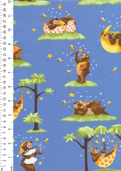 Hamil Textiles - World Of Susie Bee Bears SB 20306-740